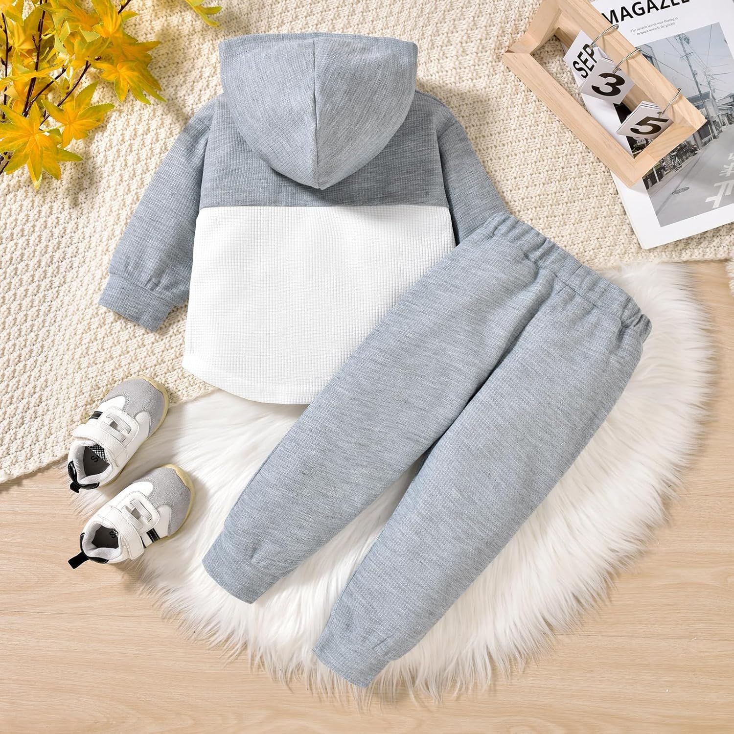 HIHA Toddler Boys Winter Snug Fit Set Fasty on