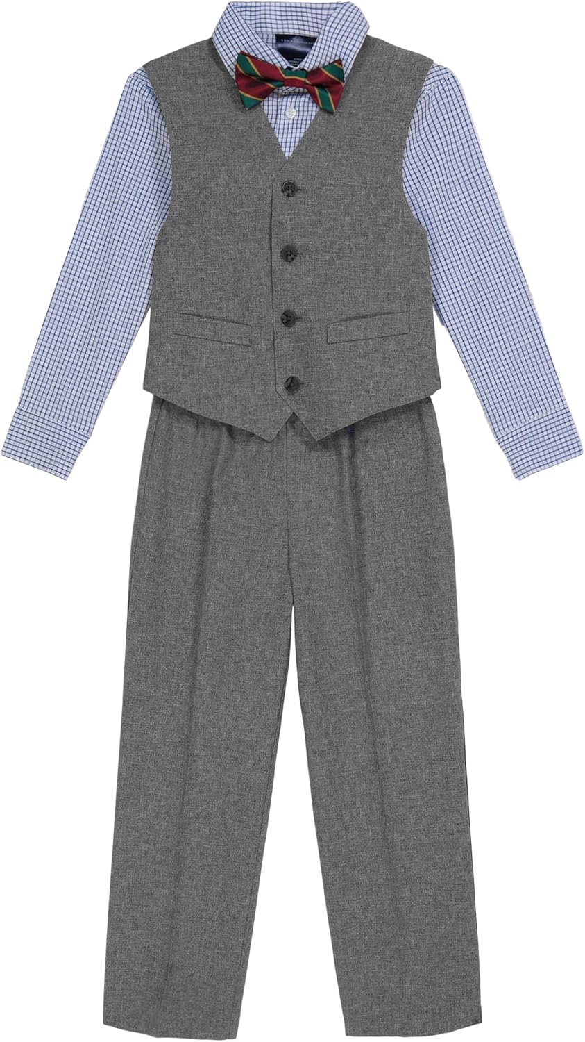 Perfectly Sturdy Boys 4-Piece Formal Suit Set