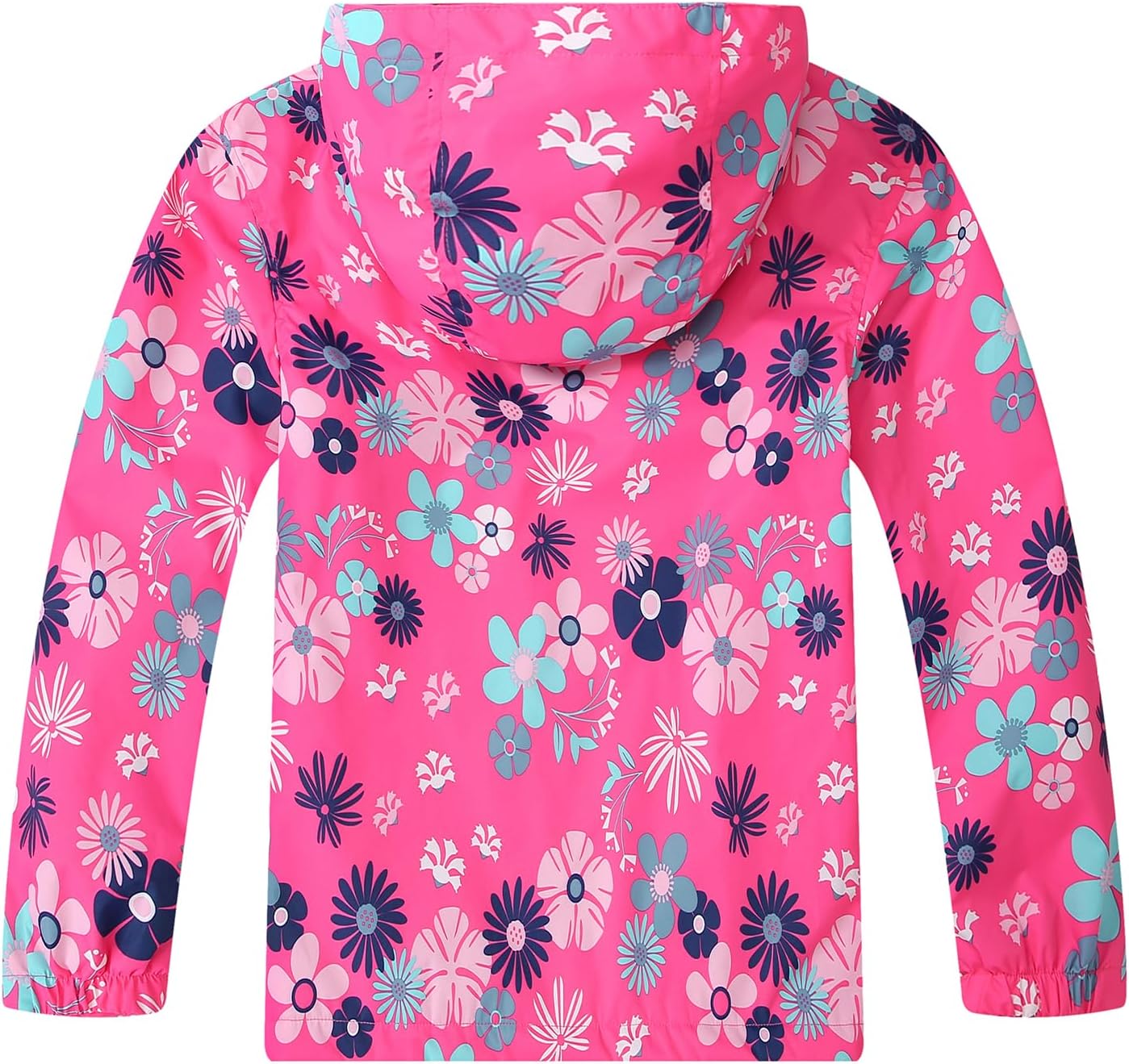 DRY weather Dconfigured rain jacket for kids waterproof windproof and trendy