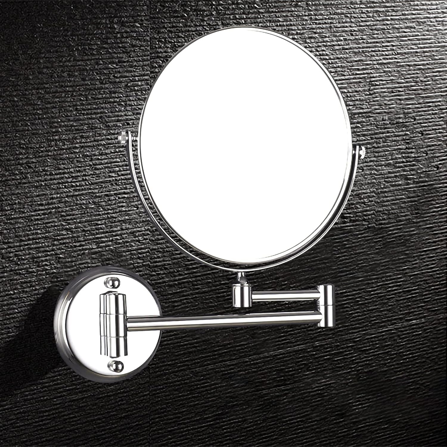 NOVOCE 8 Inch Wall Mount Makeup Mirror with 3X Magnification 1