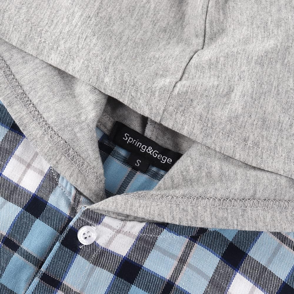 SpringGege Boys Hooded Shirts