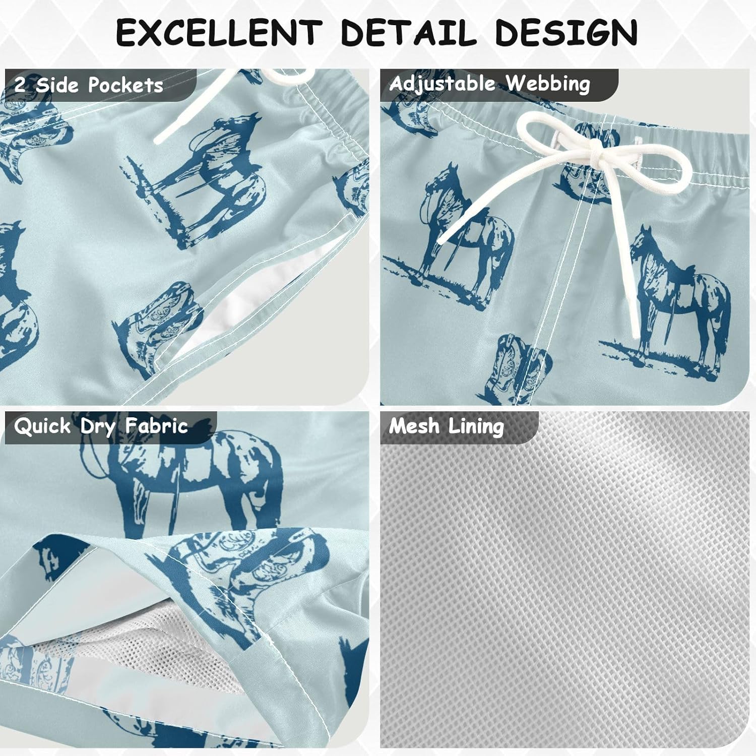 Fun Boys Swim Trunks