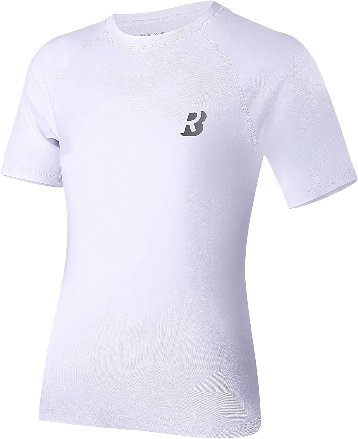Roadbox Boys Youth Compression Shirt Short Sleeve