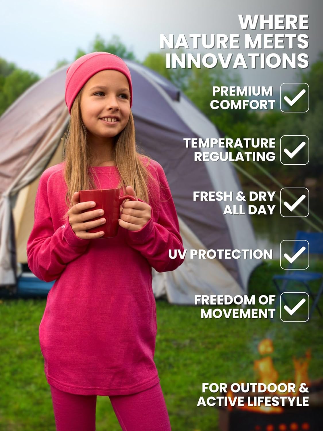 Merinotech Kids Thermal Set