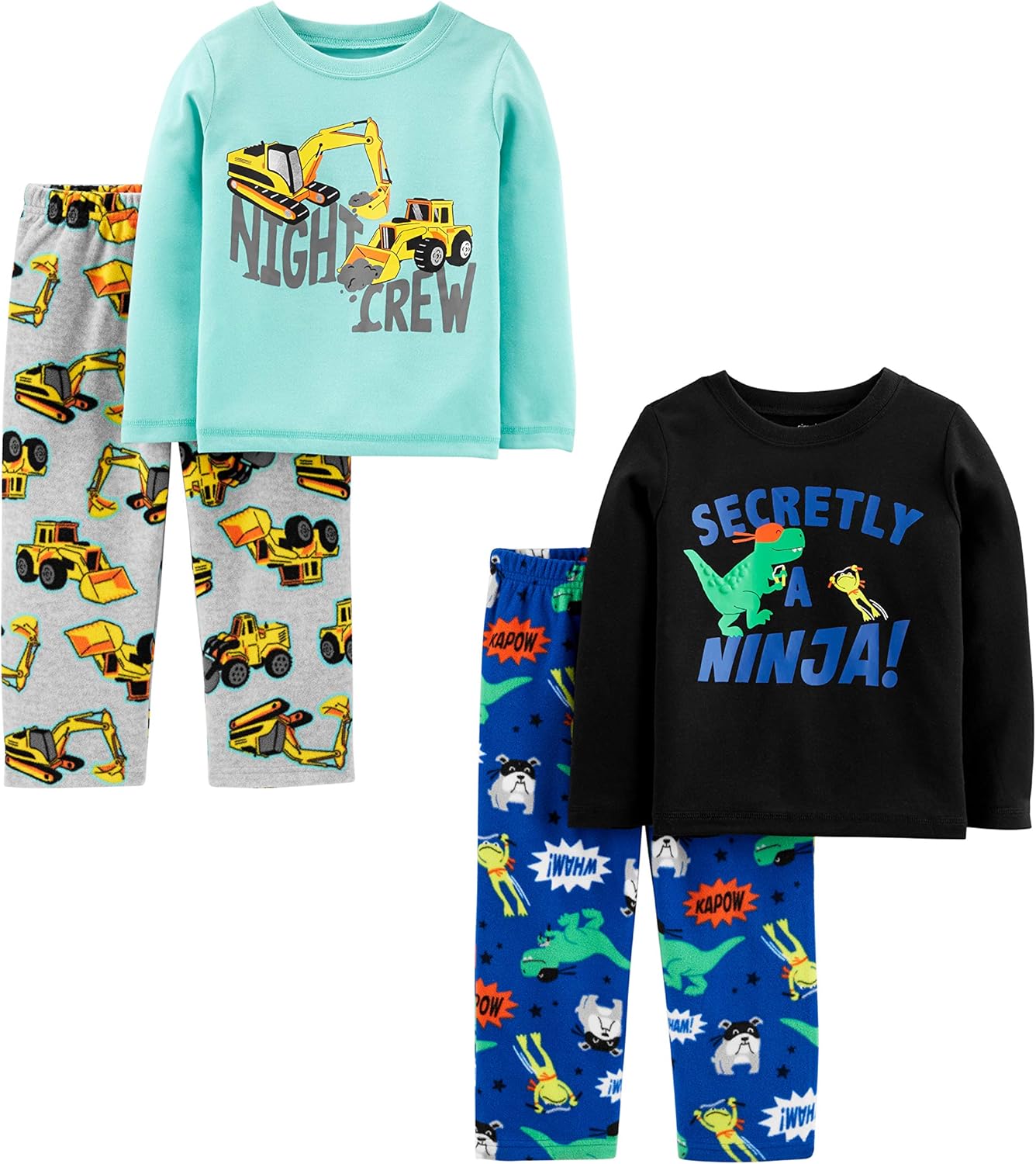 Simple Joys by Carters Boys 4-Piece Pajama Set