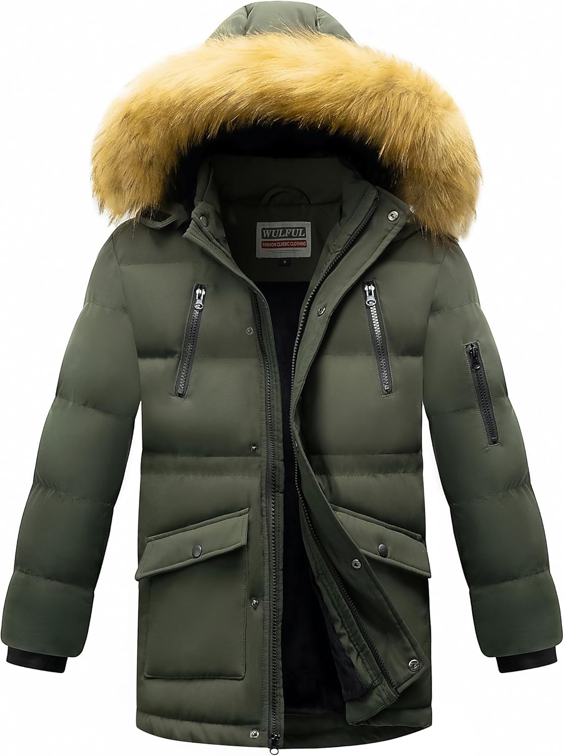 WULFUL Boys Winter Coat