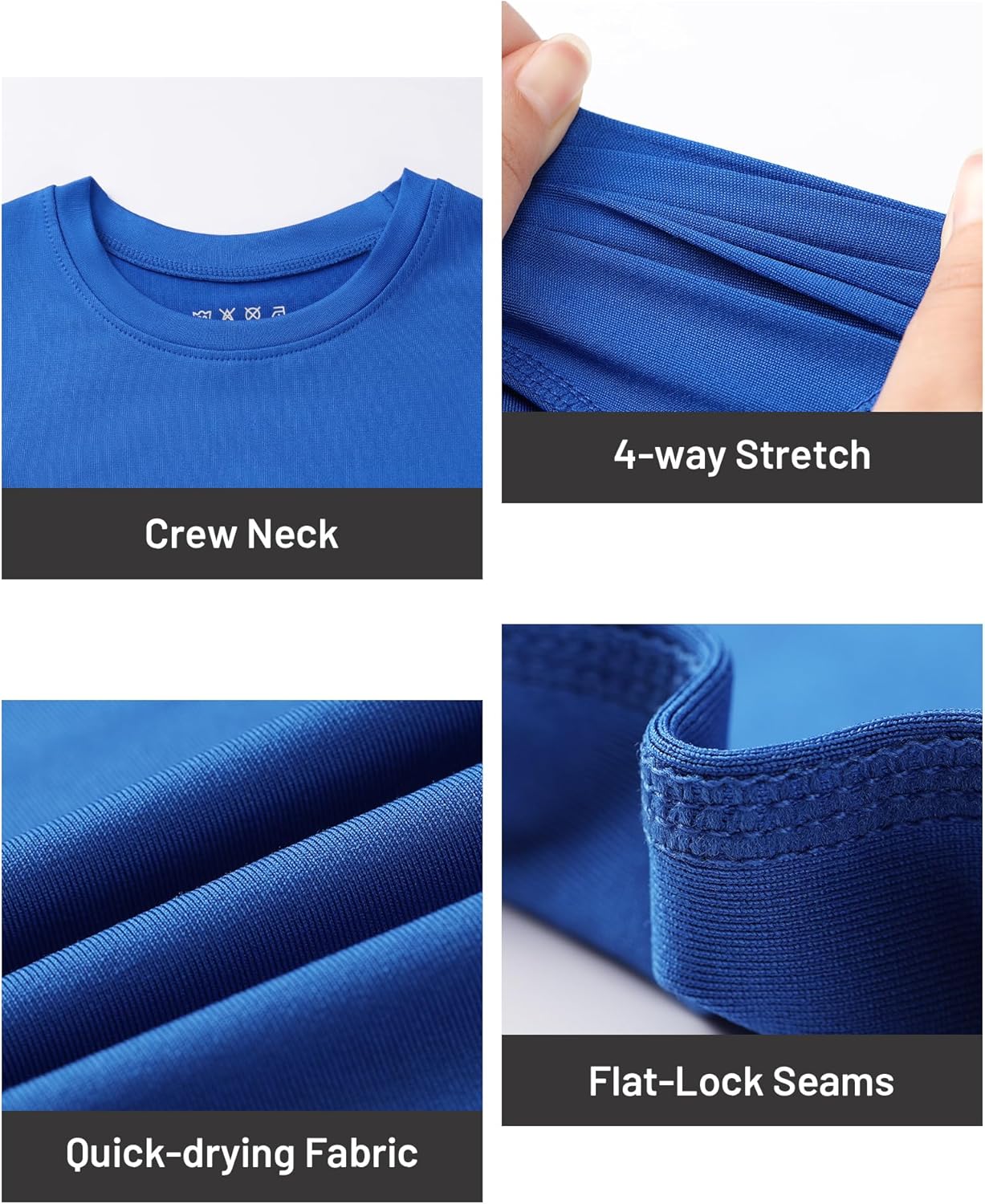 Blueleaf Youth Compression Short for Boys