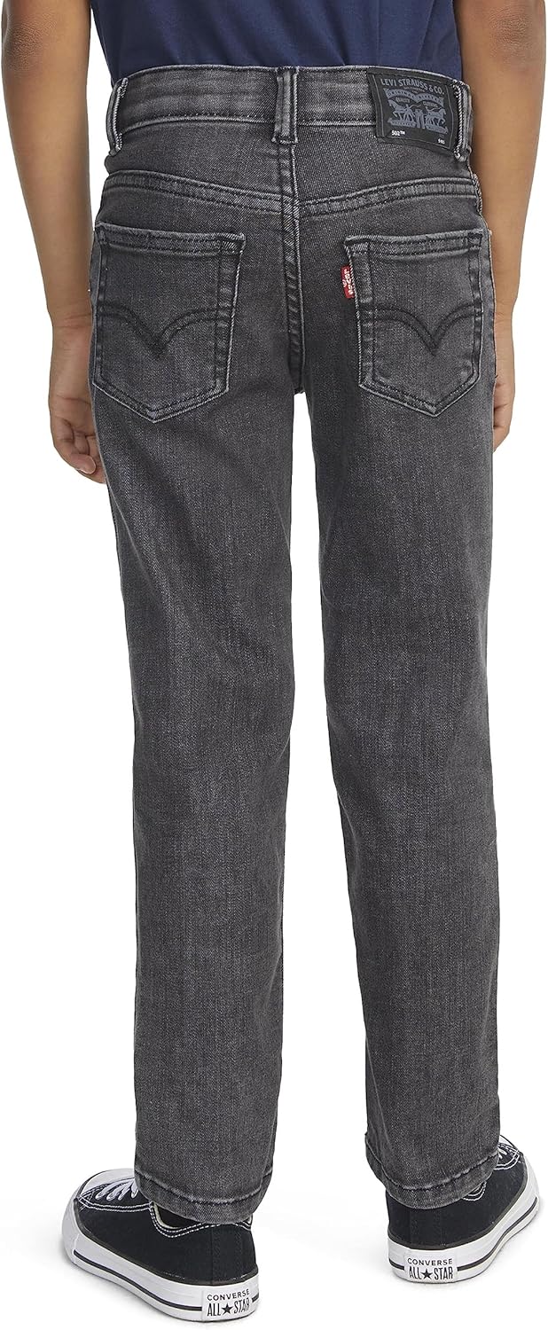 Levis Boys 502 Regular Taper Fit Performance Jeans