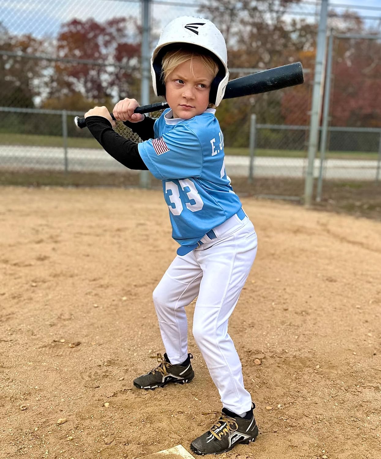 G Gradual Boys Compression Thermal Long Sleeve Fleece Undershirt