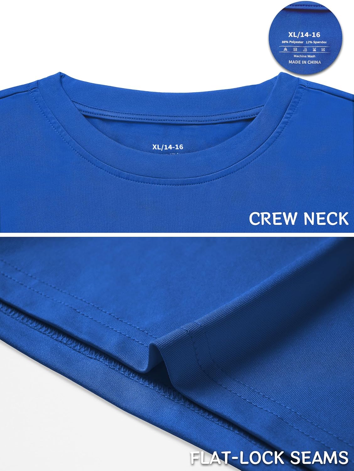 Perfect for sports and MORE Our boys athletic compression shirt keeps them cool dry AND fit RB2YB