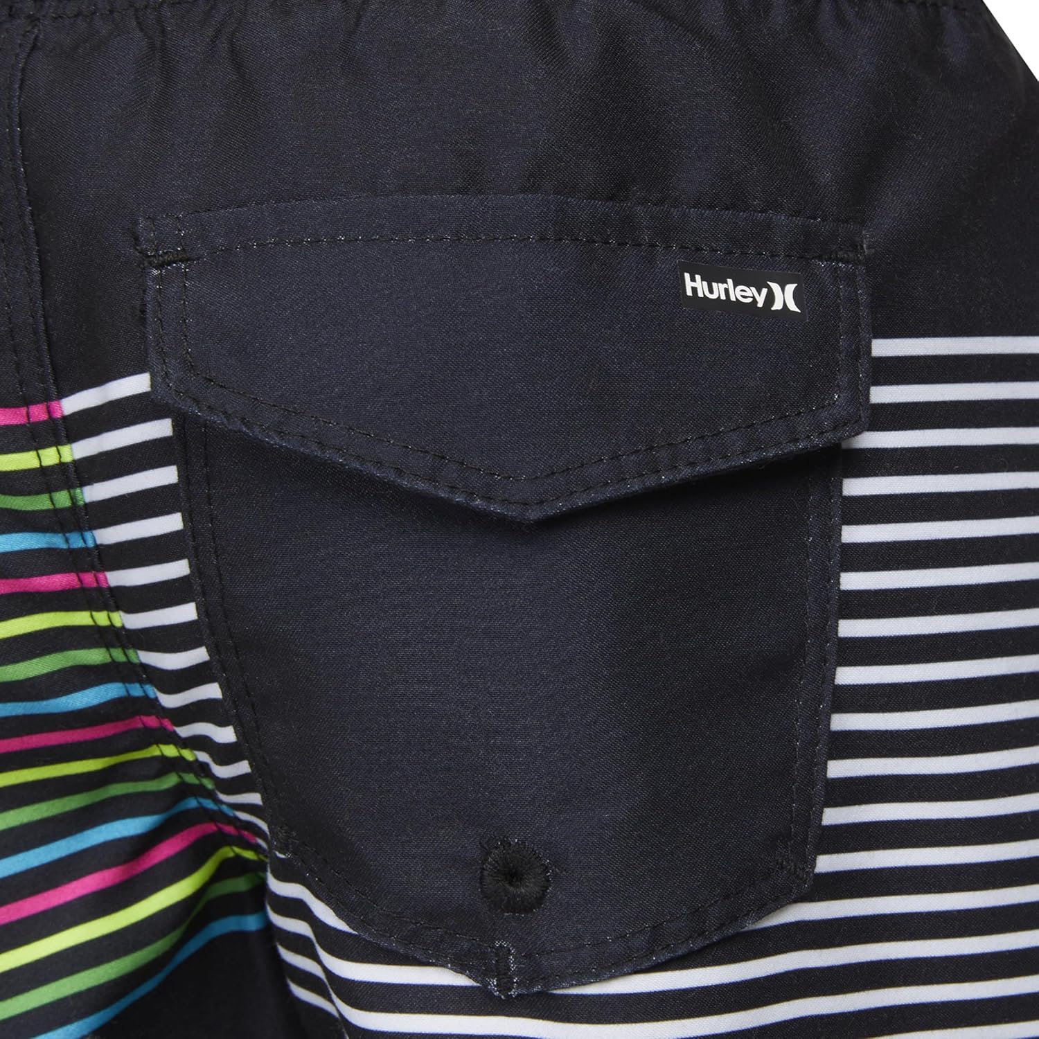 Glowing Fit Performance Swim Trunks for Boys