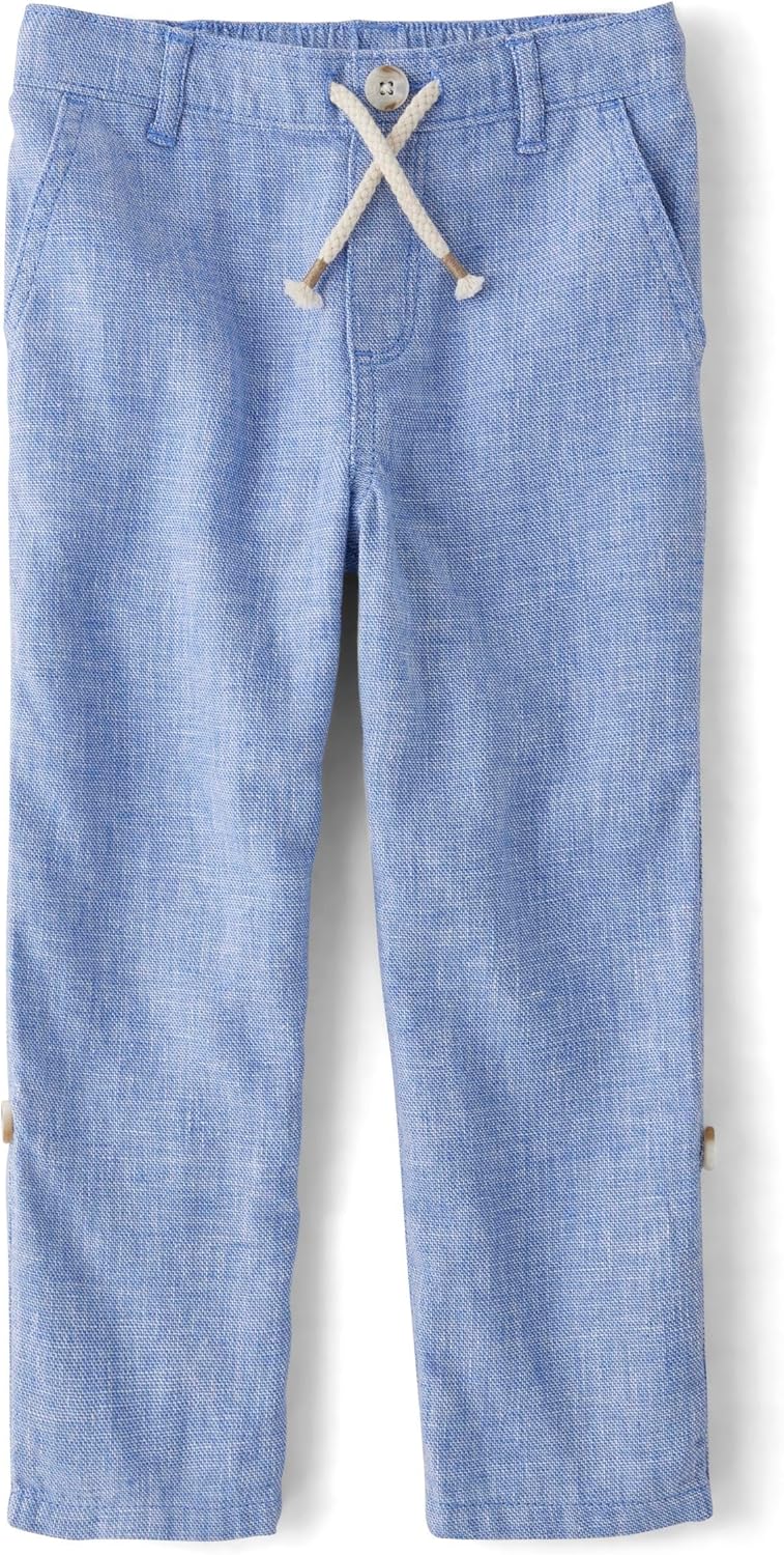 Gymboree Boys Linen Pull-On Pants