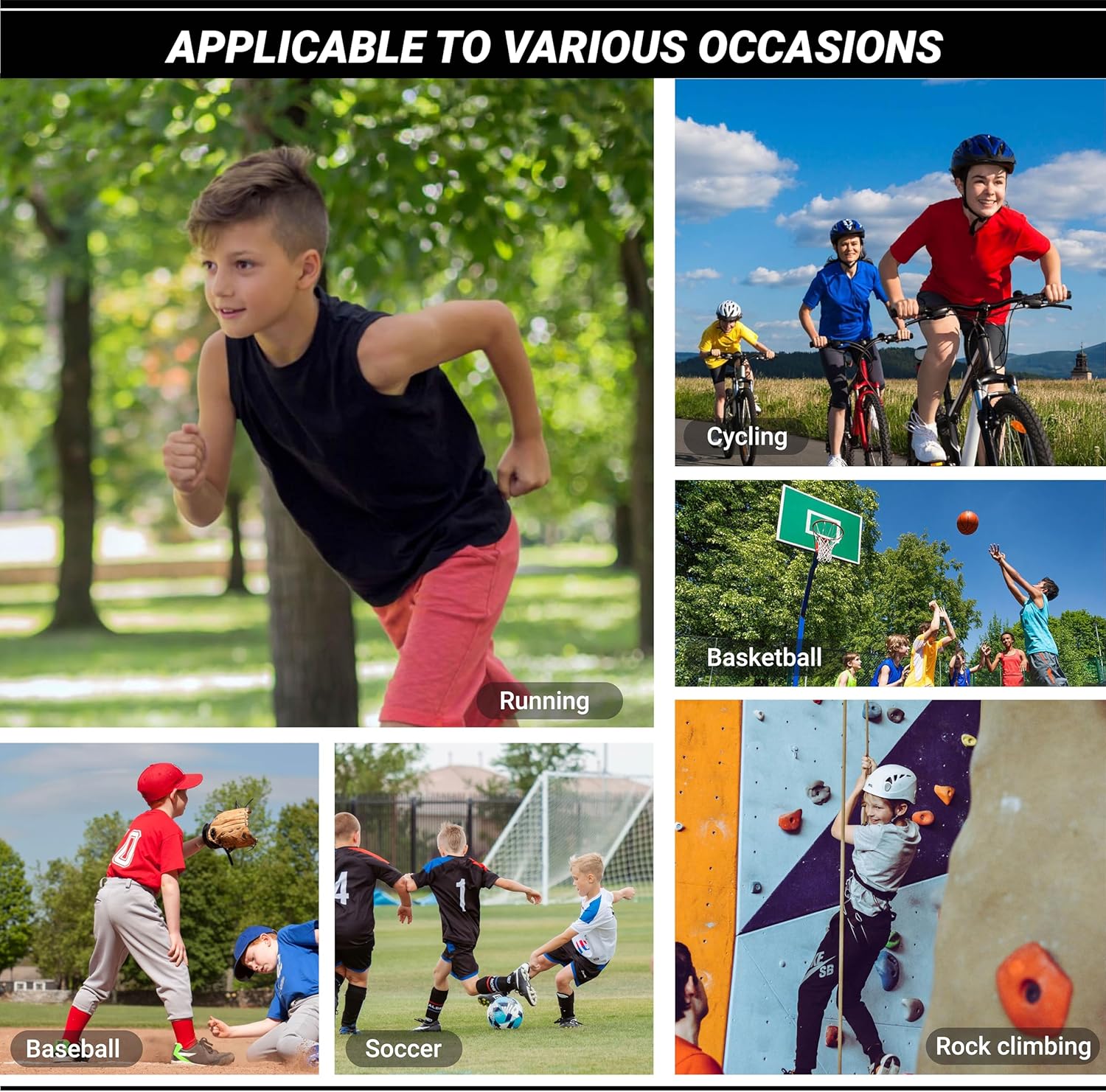 Youth Boys Compression Sleeveless Shirt Base Layer Workout Vest