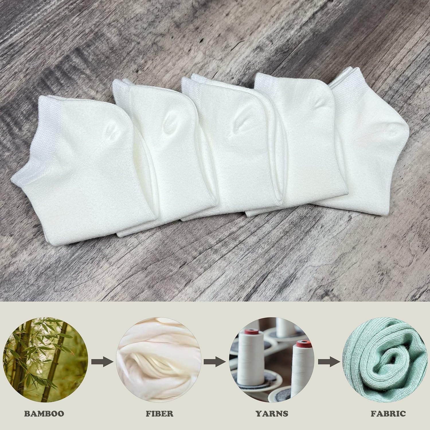 Visco Bamboo School Socks