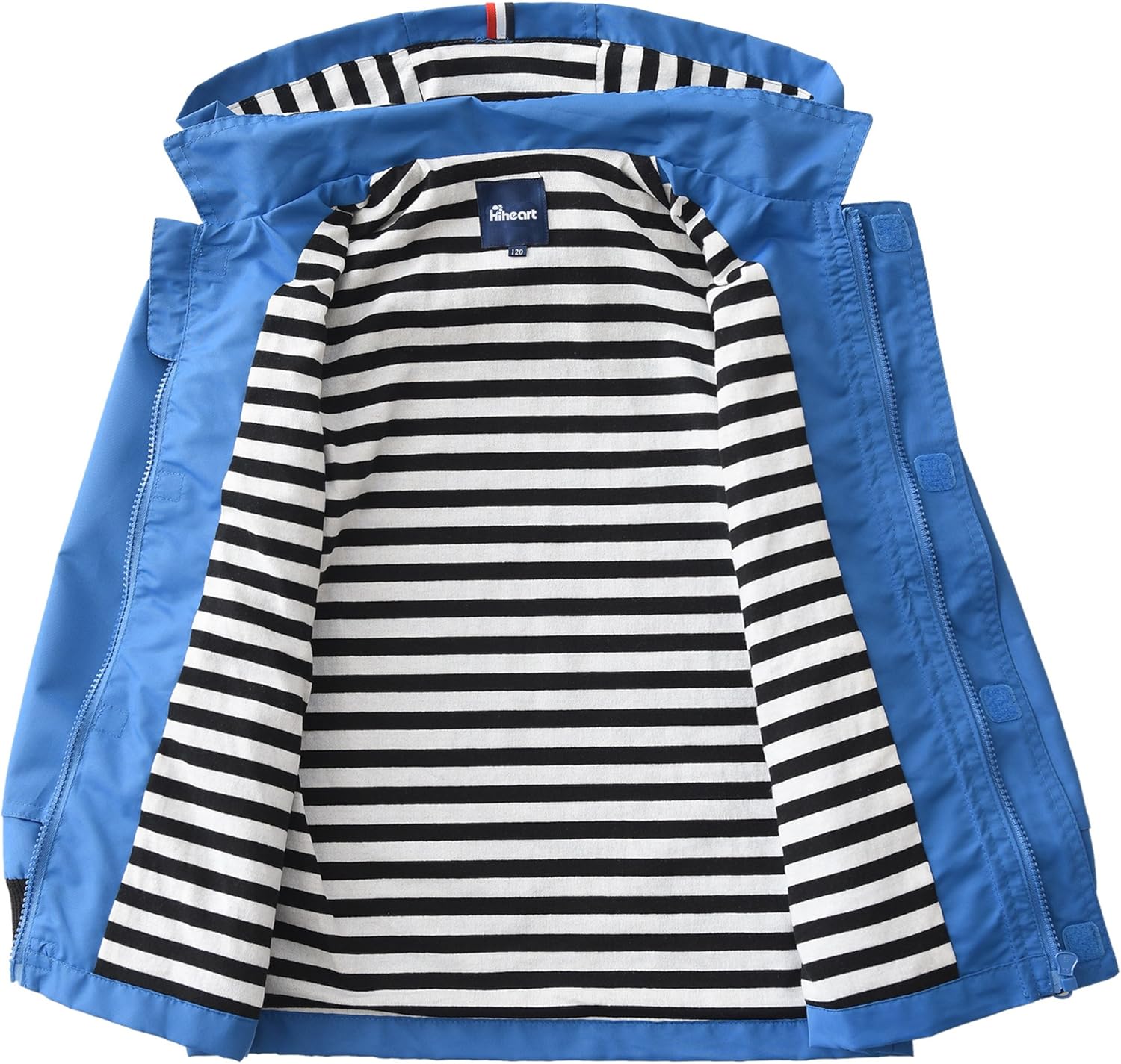 Hiheart Boys Girls Waterproof Hoodie - rain jackets
