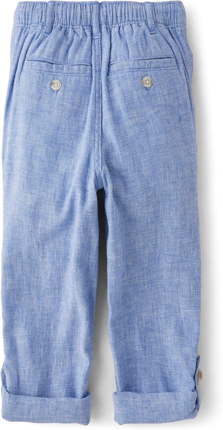 Gymboree Boys Linen Pull-On Pants