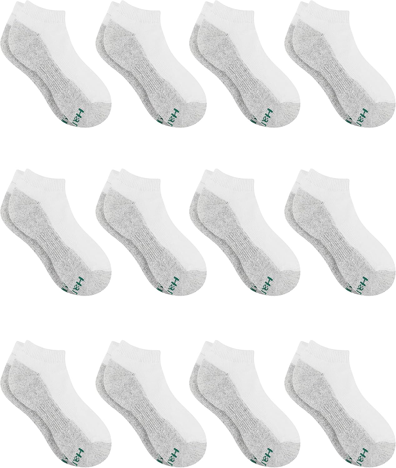 Keep him comfy and dry with our Double Tough Cotton-Poly Ankle Socks