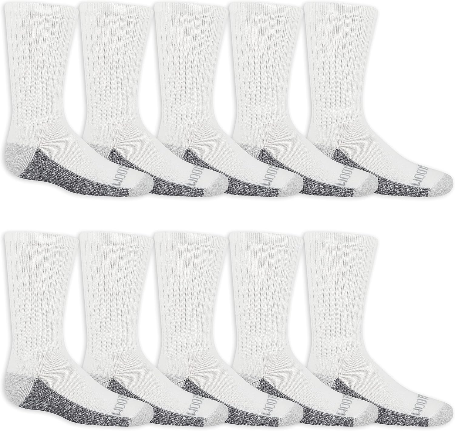 Boys Dual Defense Crew Socks Safe and Durable