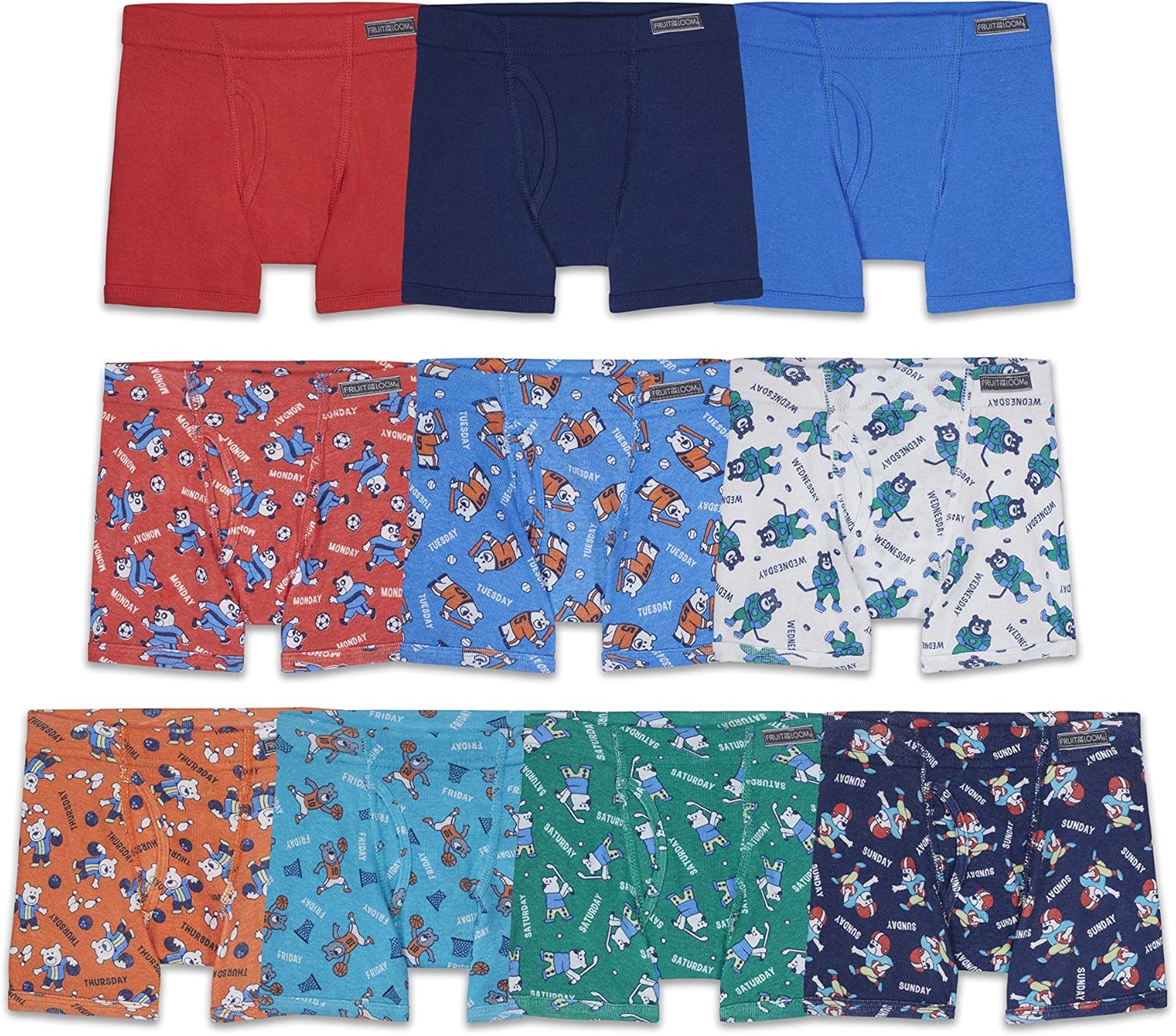 Fruit of the Loom Boys Boxer Briefs