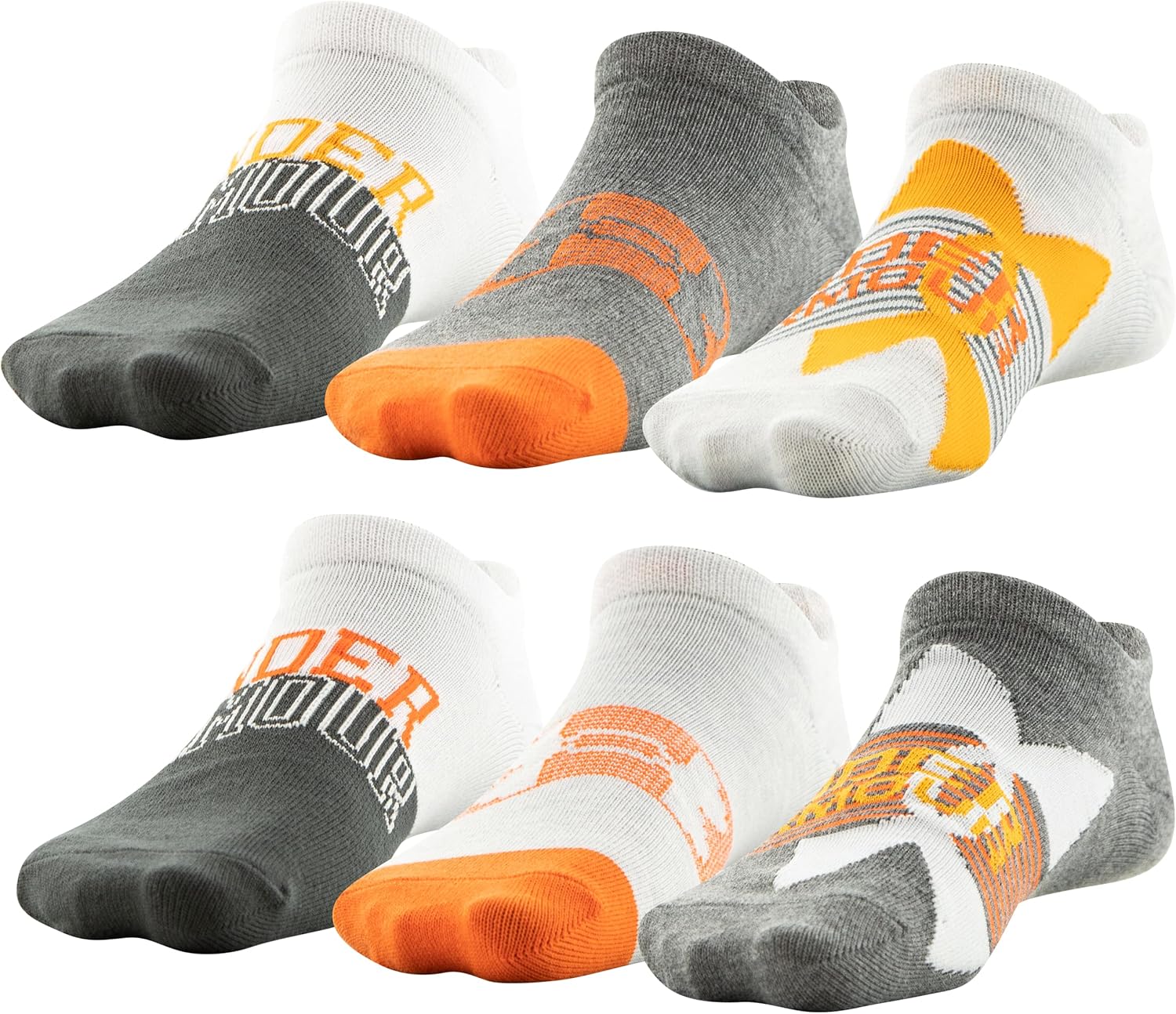Under Armour Kids Essential Lite No Show Socks 6-Pairs