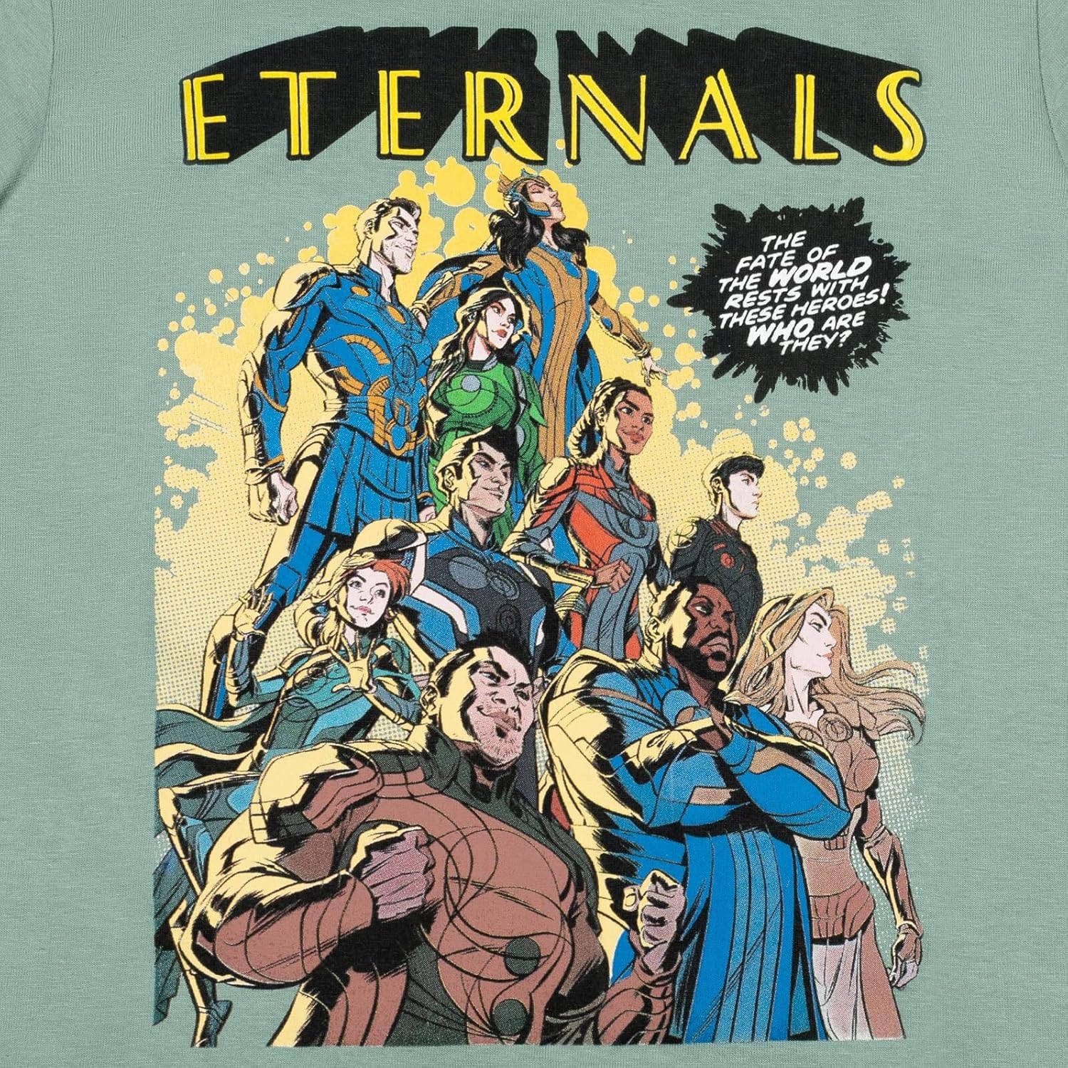 Marvel Avengers Shang-Chi and The Legend of The Ten Rings Eternals Loki 2-Pack T-Shirts