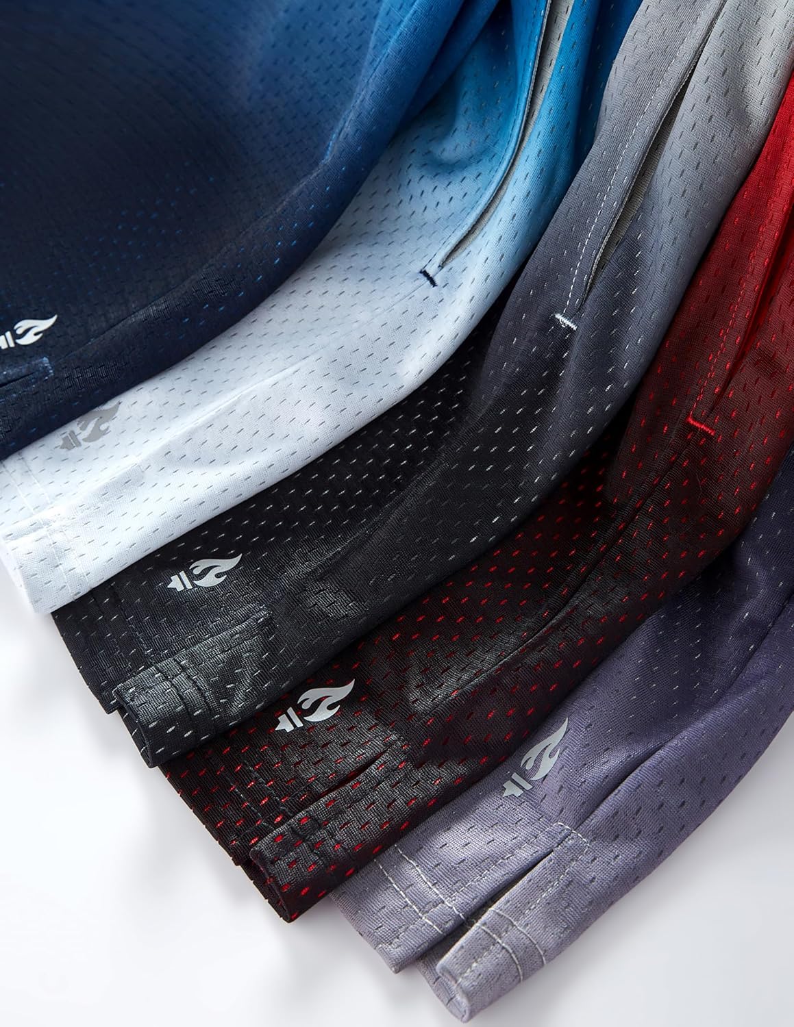 Liberty Pro 5-Pack Printed Mesh Basketball Shorts