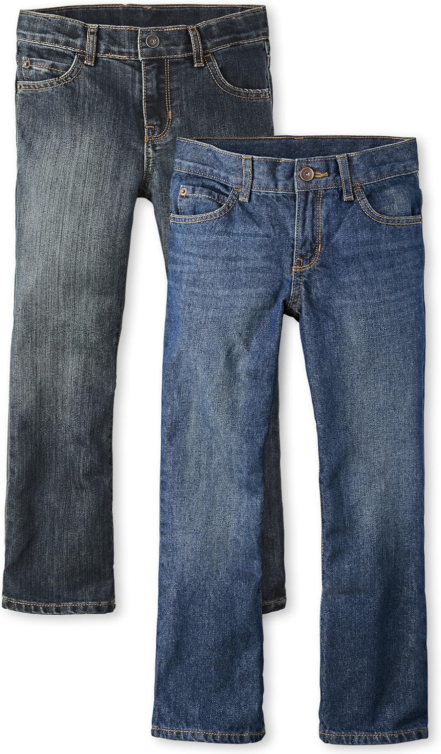 The Childrens Place Boys Multipack Basic Bootcut Jeans 1